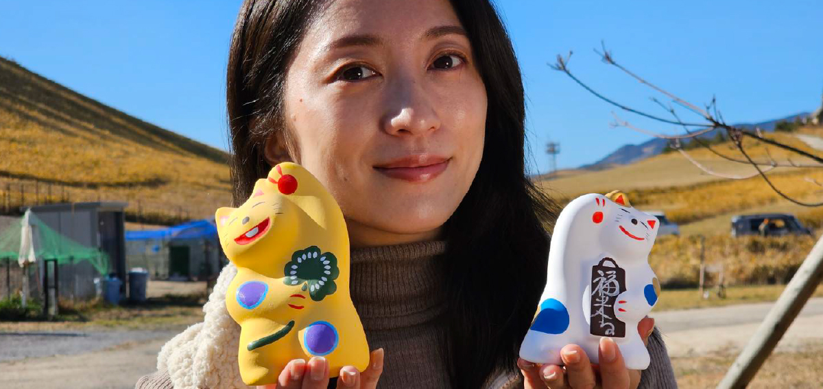 工房輪葉葉の招き猫抽選